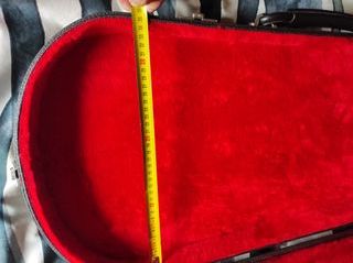 Funda Rígida Guitarra Eléctrica Negra