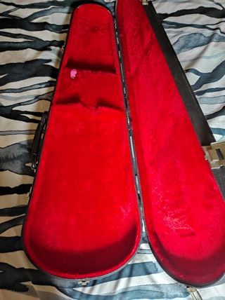 Funda Rígida Guitarra Eléctrica Negra