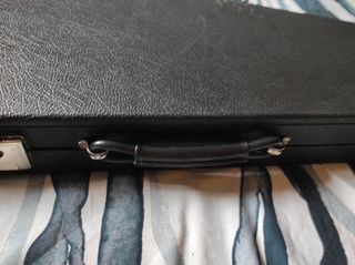 Funda Rígida Guitarra Eléctrica Negra