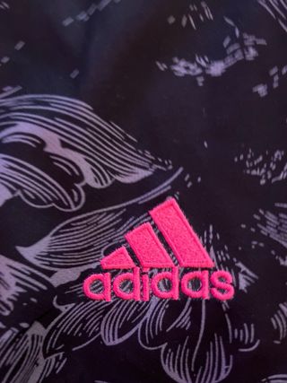 Camiseta Real Madrid Adidas Negra y Rosa