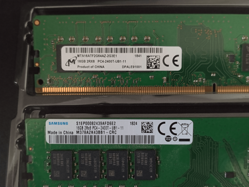 RAM Samsung 32GB DDR4 2400MHz (2x16GB) afbeelding 3