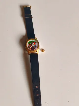 Antiguo Reloj mecánico Woody Woodpecker