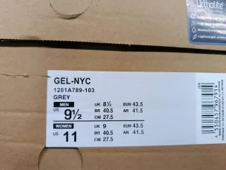 Zapatillas Asics Gel NYC Gris y Blanco