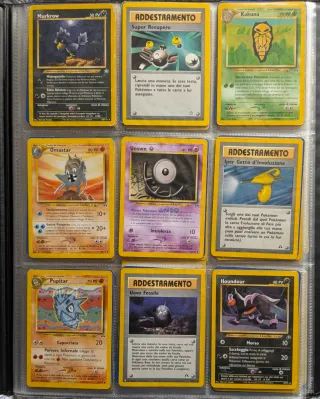 Lotto 100+ Carte Pokémon Vintage ITA