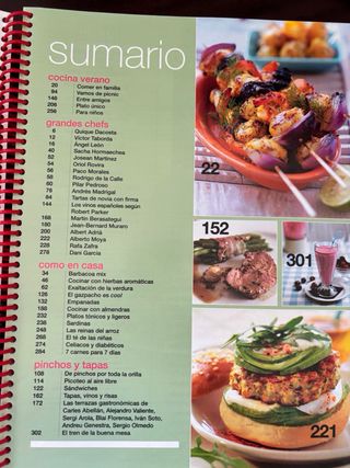 430 recetas sencillas y diferentes para el verano