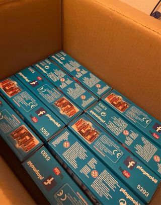 Confezione 13 scatole Playmobil 5393