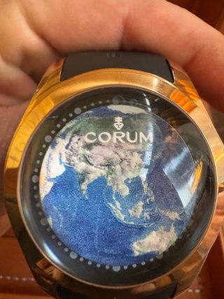 Orologio Corum Automatico Oro Blu