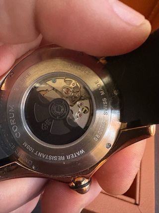 Orologio Corum Automatico Oro Blu