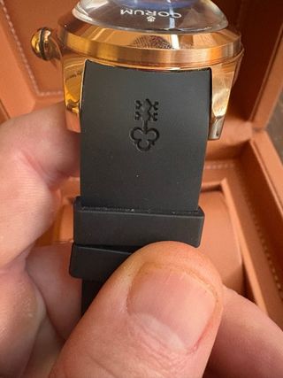 Orologio Corum Automatico Oro Blu