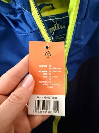 Buzo Nieve Niño Talla 12-18