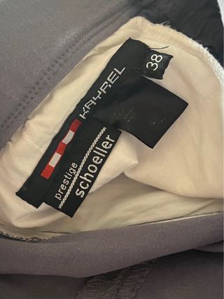 Pantalones de montar grises azulados , son elastic