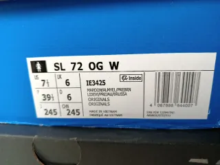 Adidas SL 72 OG nuevas talla 39 marrón y morado