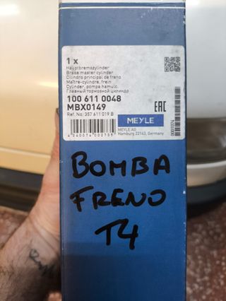 Bomba Freno MEYLE para VW ref. 357611019B