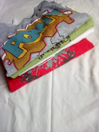 Lote Ropa Niño Camisetas