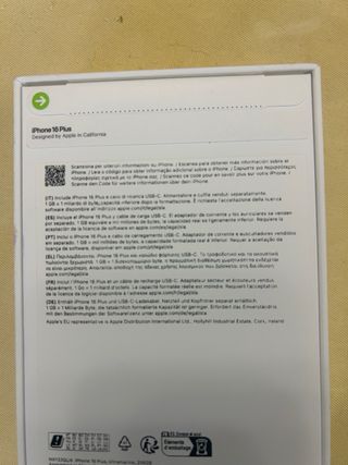 iPhone 16 Plus 256GB Azul Sin Abrir