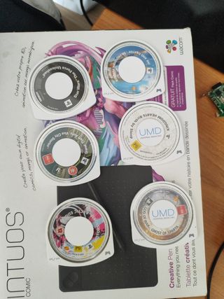 Lote 5 juegos /UMDs PSP