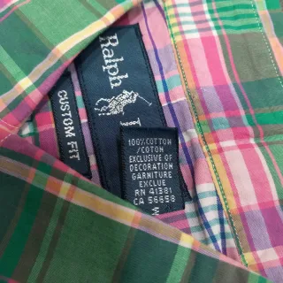 Camisa Polo Ralph Lauren cuadros