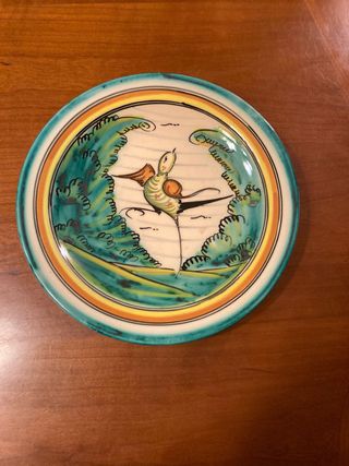 Plato Cerámica Artesanal Puente Arzobispo