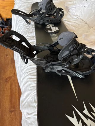 Fijaciones  Snowboard Nidecker  Sistema Flow T-M