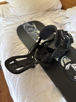 Fijaciones  Snowboard Nidecker  Sistema Flow T-M