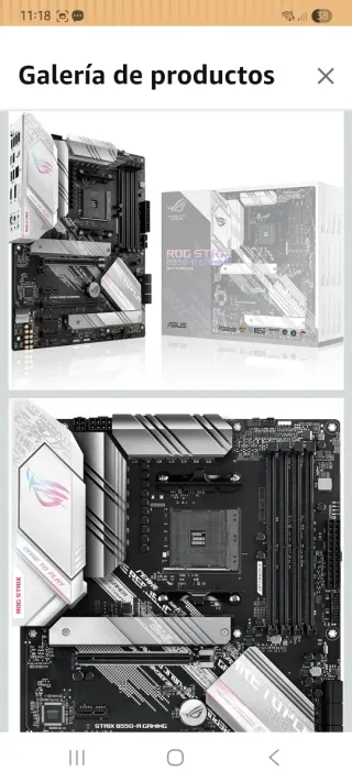 Placa Base ATX ASUS ROG STRIX B550-A GAMING