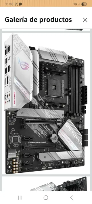 Placa Base ATX ASUS ROG STRIX B550-A GAMING