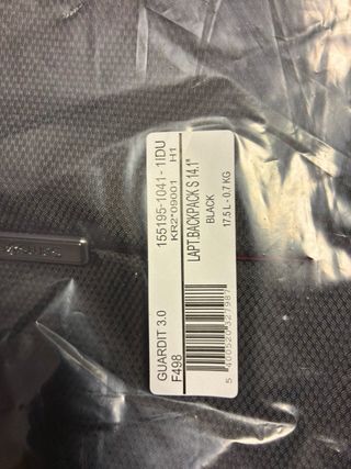 Mochila Samsonite Guardit 3.0 Talla S Negra