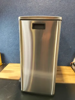 Papelera, Cubo de Basura Doble Songmics LTB60NL