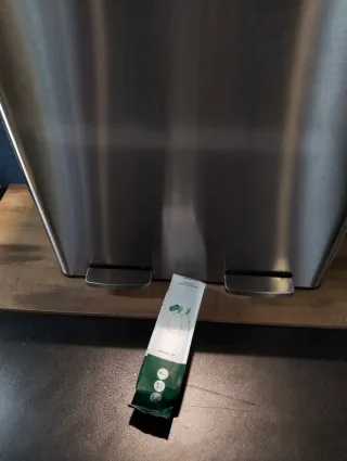 Papelera, Cubo de Basura Doble Songmics LTB60NL