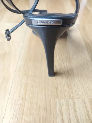 Sandalias Calvin Klein Negras Talla 38