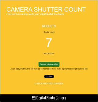 7 disparos Cámara Nikon D780 Full Frame Réflex