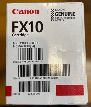 Canon FX10 Cartucho de Tóner Negro Original