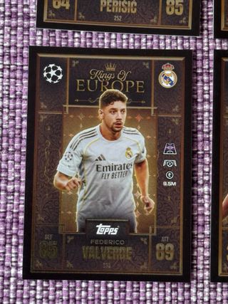 Lote 9 Cartas Topps Match Ataxx Extra especiales