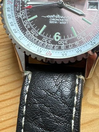 Reloj Cuero Negro