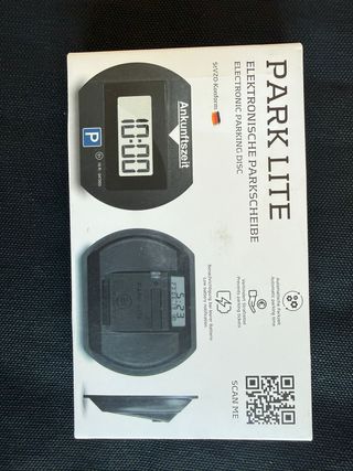 Disco de estacionamiento electrónico