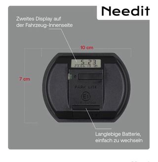 Disco de estacionamiento electrónico