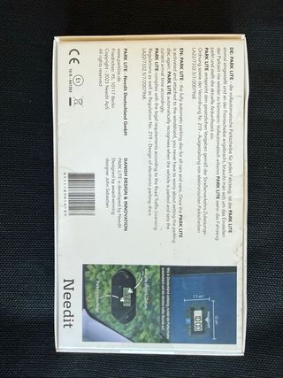 Disco de estacionamiento electrónico