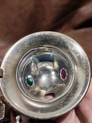 Fanale a carburo LUXOR originale d’epoca completo