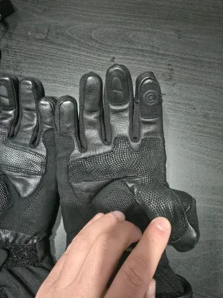 Guantes de moto invierno calefactados talla M