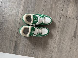 Zapatillas Louis Vuitton Verdes y Blancas
