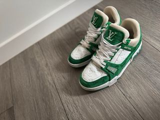 Zapatillas Louis Vuitton Verdes y Blancas