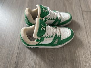 Zapatillas Louis Vuitton Verdes y Blancas