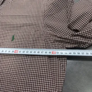 Camisa Polo Ralph Lauren cuadros marrón