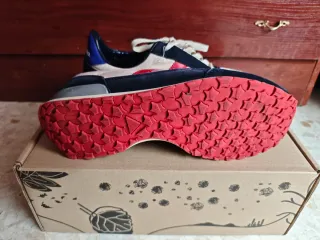 Zapatillas Ganso Talla 43 Azul/Rojo