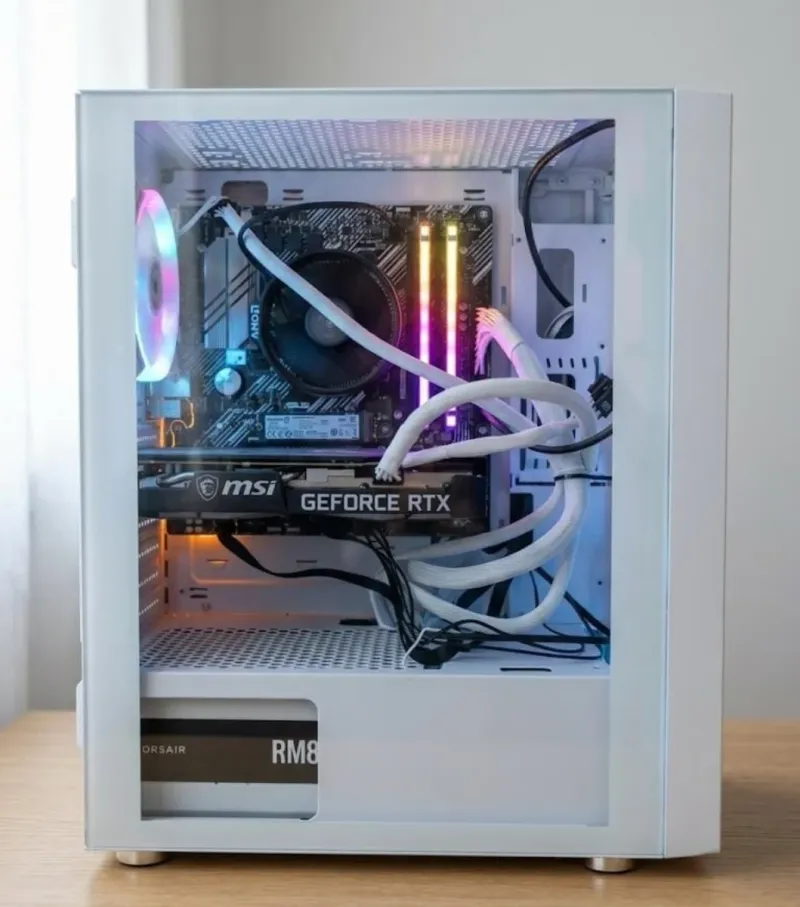 PC Gaming Blanco | RTX 3060 Ti | Ryzen 5 5600X afbeelding 2