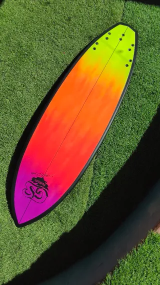 Tabla de surf madera