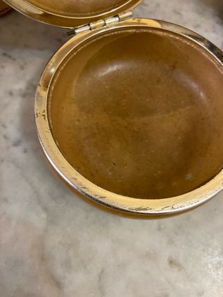 Scatola in onice con decoro floreale