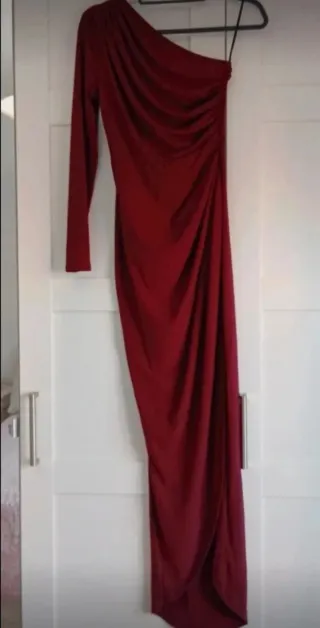 Vestido asimétrico graduación