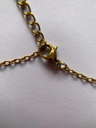 Collar Oso Bañado en Oro con Circonitas