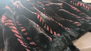 Chaquetón Garcipiel Toledo Pelo Negro Rosa